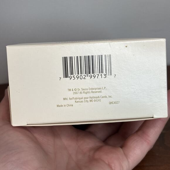 2007 Hallmark Ornament 50 YEARS OF SANTY CLAUS How Grinch Stole Christmas In Box - Picture 4 of 7